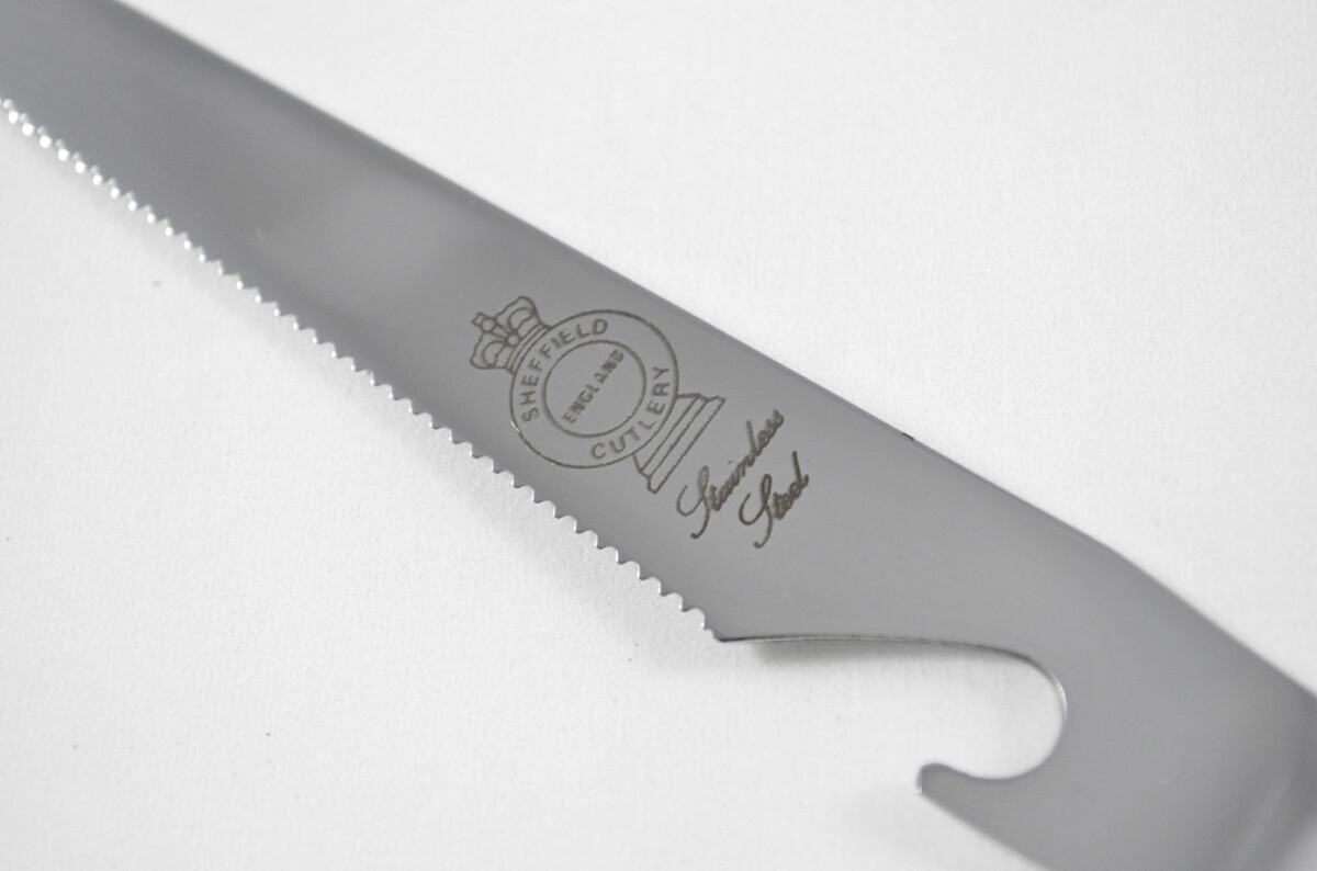 Sheffield Made Stainless Steel Bar Knife Blade - Image 3