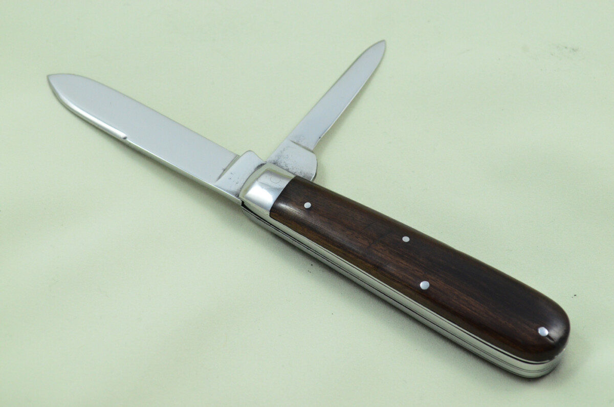 Smorfitt Barnsley Sheffield Made 2 Bladed Rosewood Scaled Pen Knife - Image 4