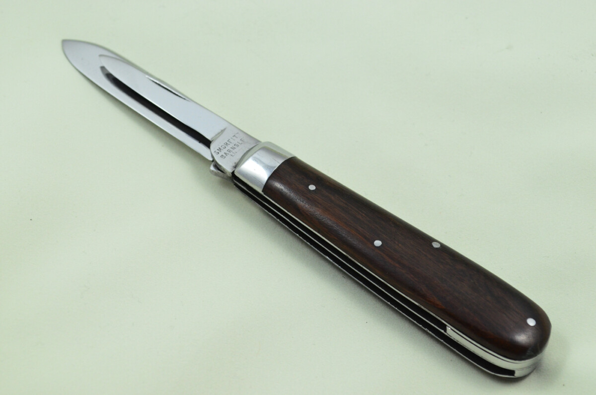 Smorfitt Barnsley Sheffield Made 2 Bladed Rosewood Scaled Pen Knife - Image 6