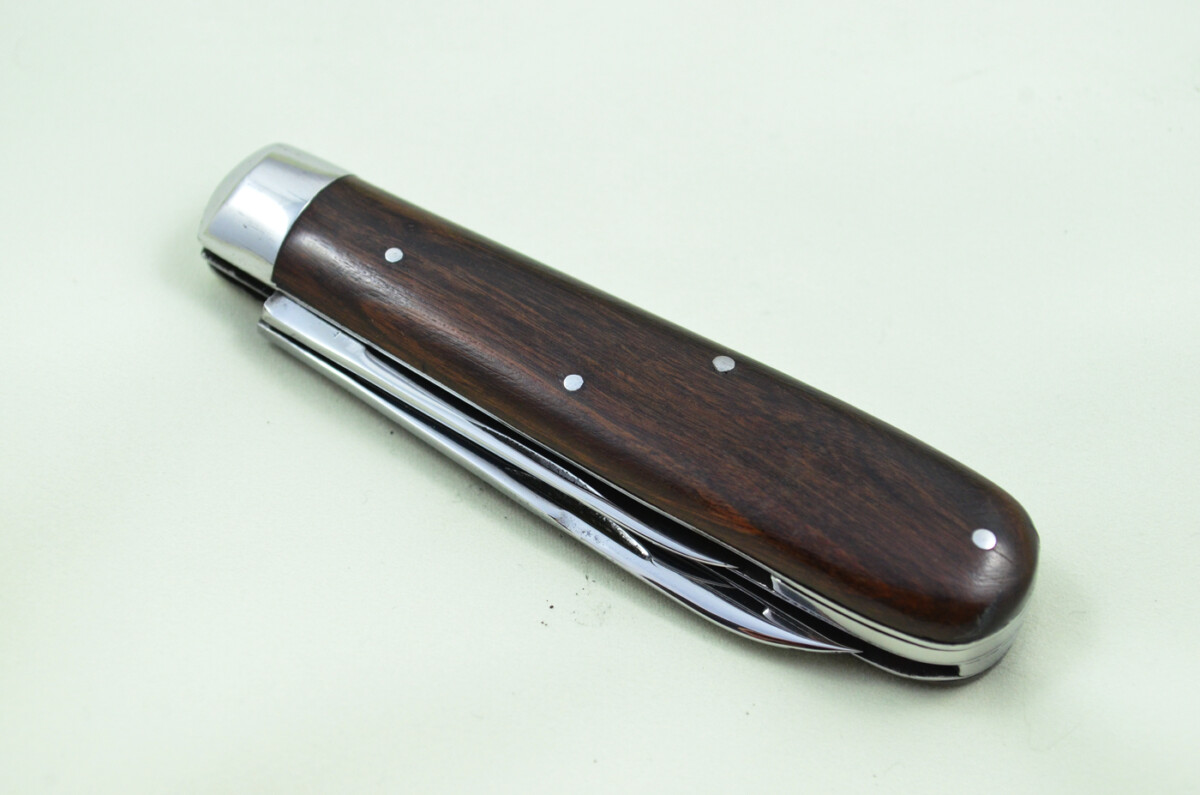 Smorfitt Barnsley Sheffield Made 2 Bladed Rosewood Scaled Pen Knife - Image 9