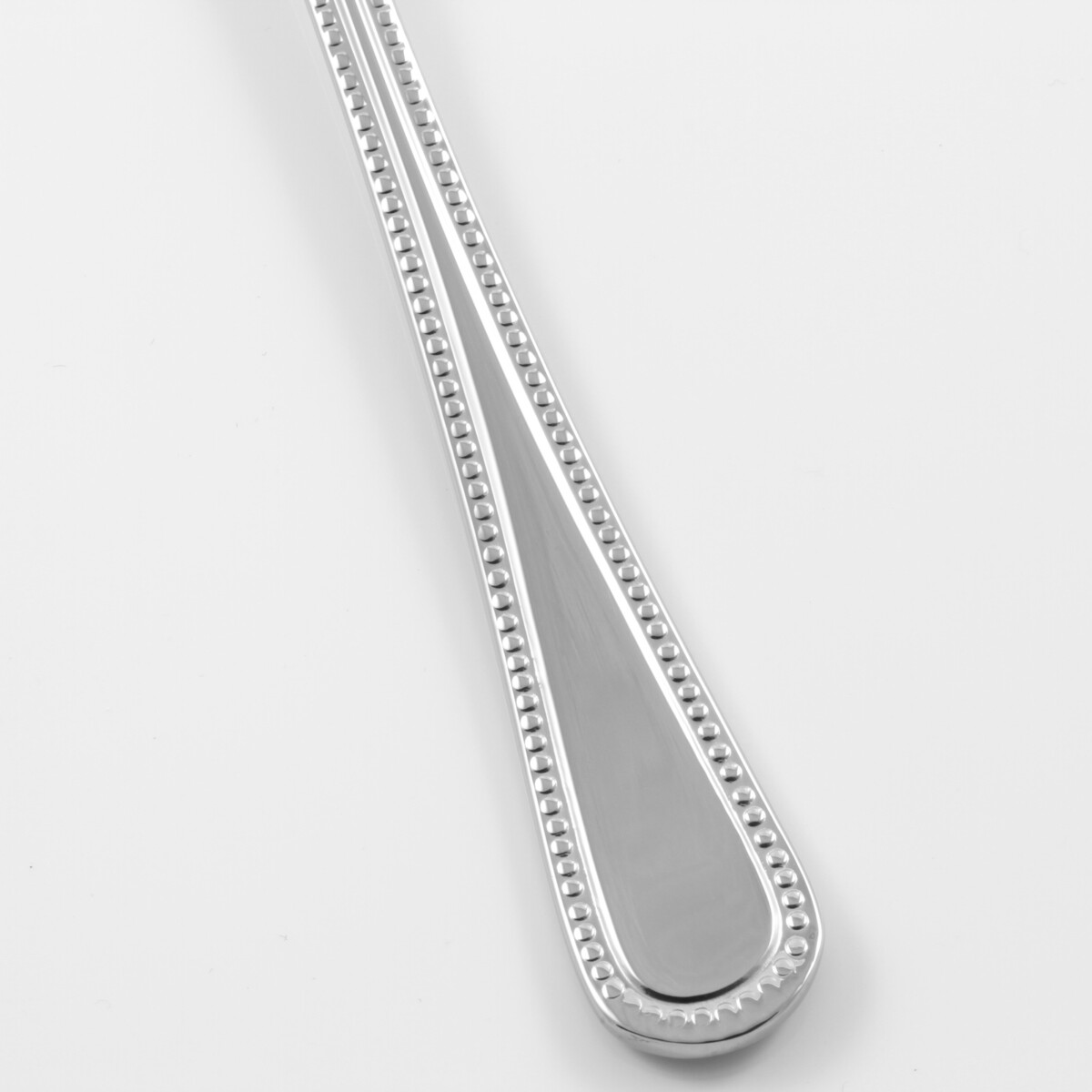 Bead Pattern Stainless Steel Salad Servers Gift Boxed - Image 2