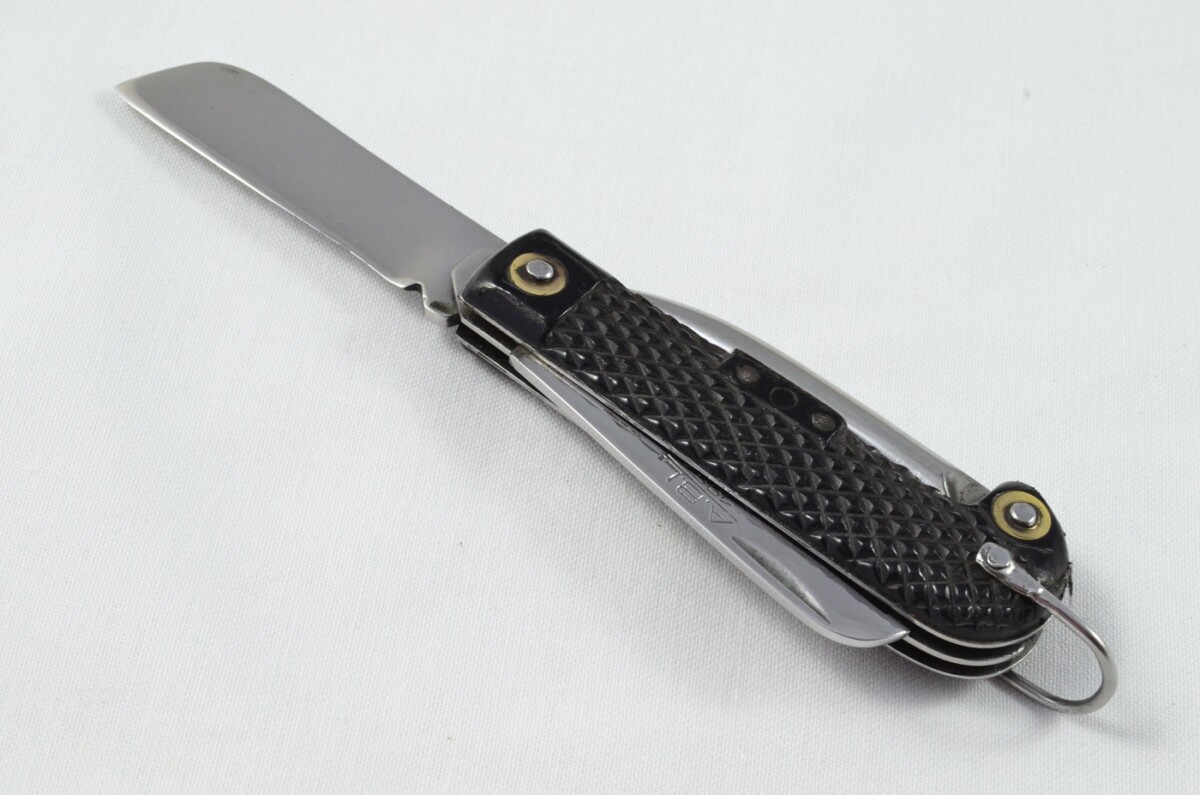 Antique Original A.B.L Belgium Army Issue Jack Knife 1950-1953 1x - Image 5