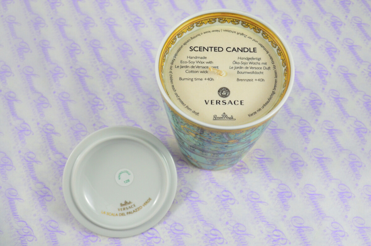 Versace Scala Del Palazzo Verde Scented Candle - Image 6