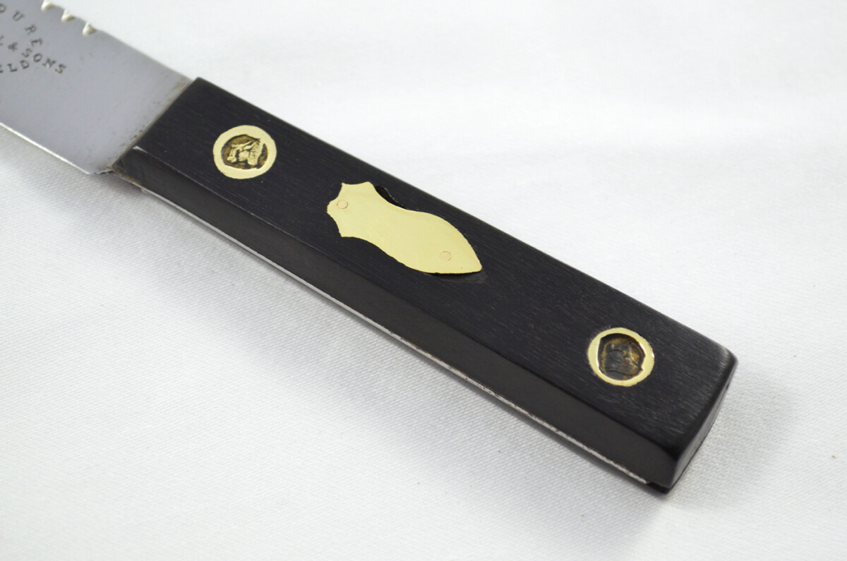 Vintage 5" Green River Knife Made in Sheffield England Carbon Blade Hardwood Handle - Image 4