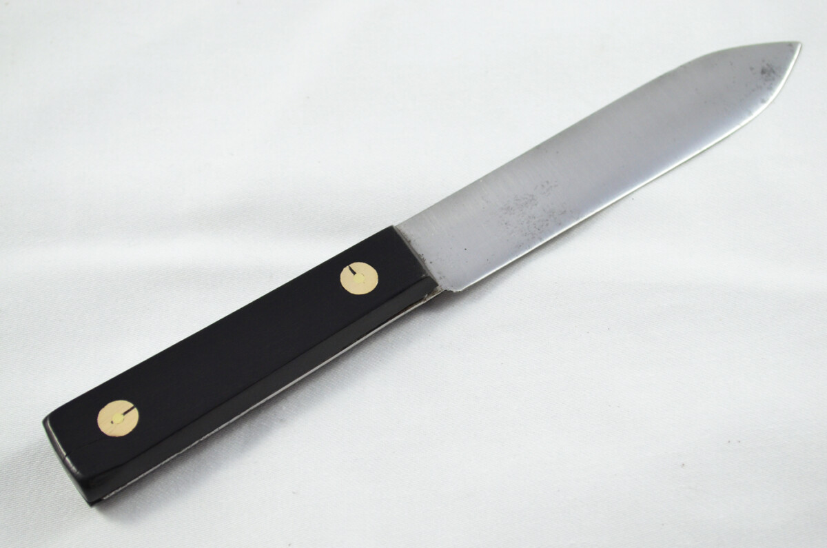Vintage 5" Green River Knife Made in Sheffield England Carbon Blade Hardwood Handle - Image 6