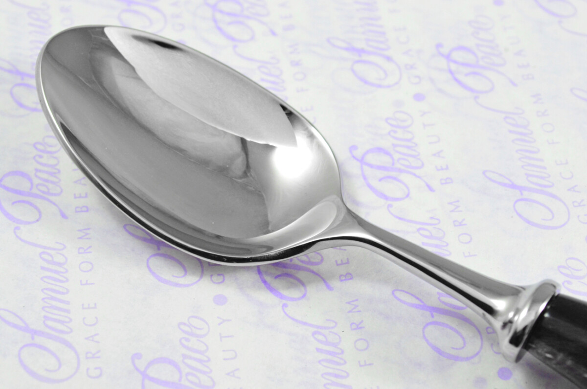 Amazing Genuine Water Buffalo Handle 5 Piece Place Setting Made in Sheffield England Stainless Steel Cutlery - Image 9