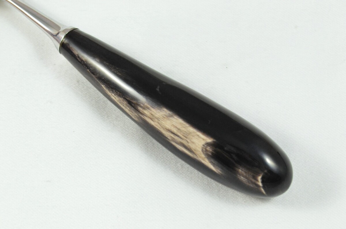 A Sheffield Steak Knife with Water Buffalo Horn Handle - Image 5