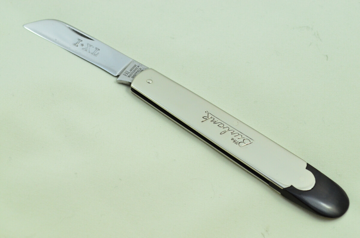 George Wolstenholme IXL Sheffield Made 1 Blade Brass Scaled Pen/Pocket Knife - Image 2