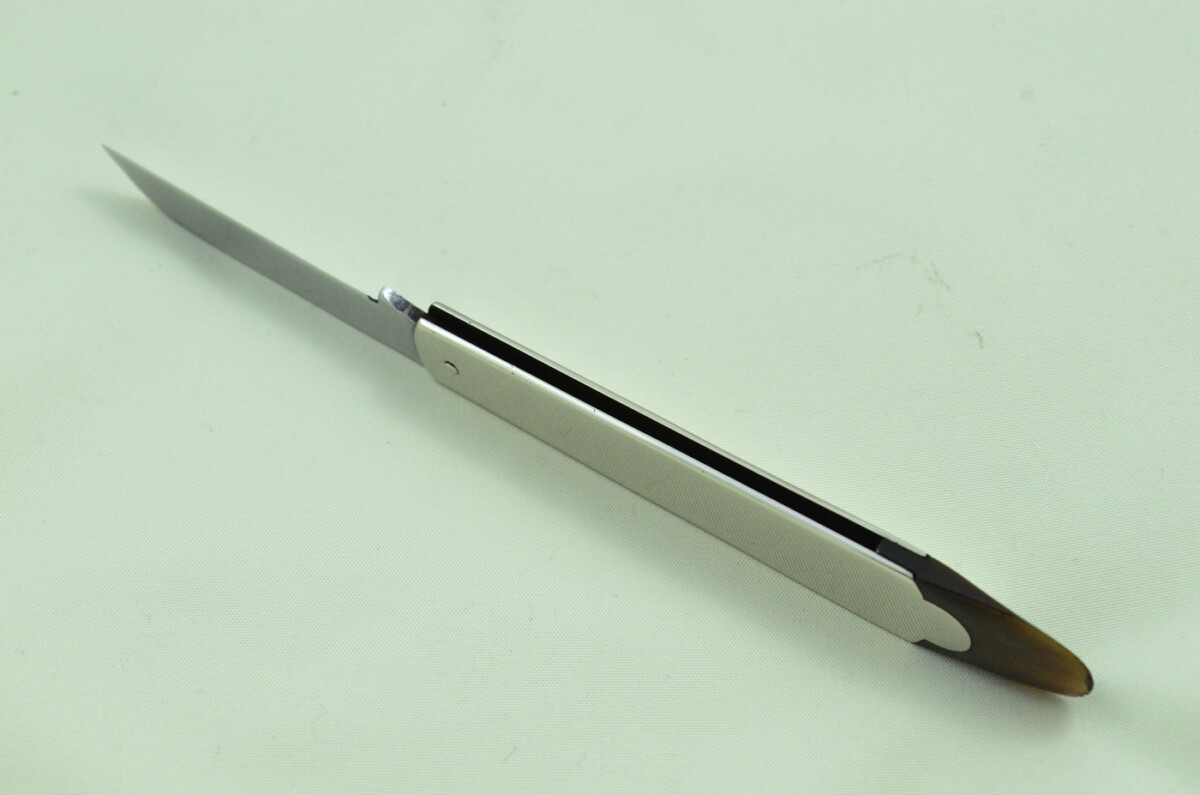 George Wolstenholme IXL Sheffield Made 1 Blade Brass Scaled Pen/Pocket Knife - Image 6