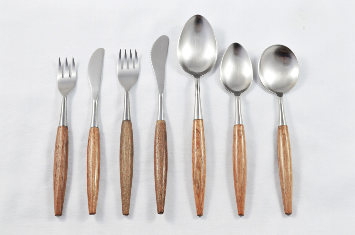 Antique Canteen of Cutlery By George Butler & Co Ltd Sheffield - Rosewood Handled - Modern Design - 38 Pieces - Image 2