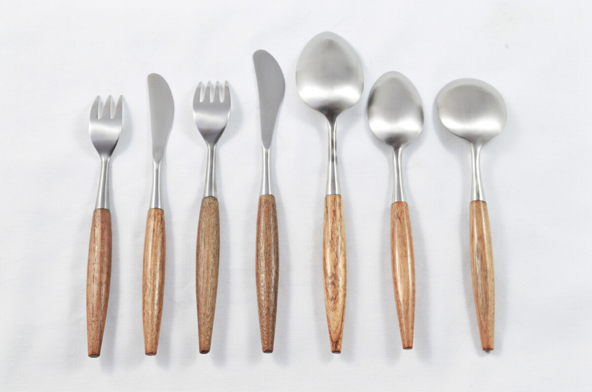 Antique Canteen of Cutlery By George Butler & Co Ltd Sheffield - Rosewood Handled - Modern Design - 38 Pieces - Image 4