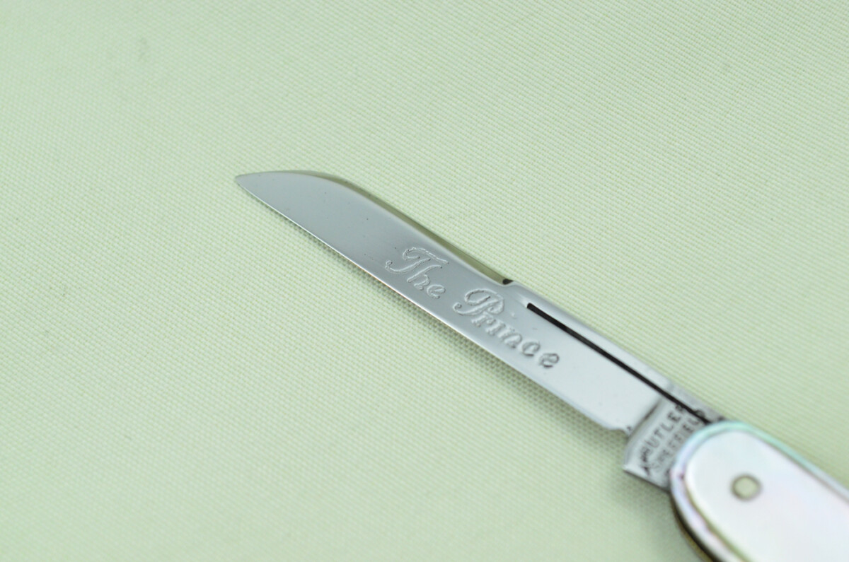Double Blade Fantastic Carbon Steel Bladed Mother Of Pearl Fully Restored Sheffield Made Pen/Pocket Knife c1900 Maker George Butler - Image 3