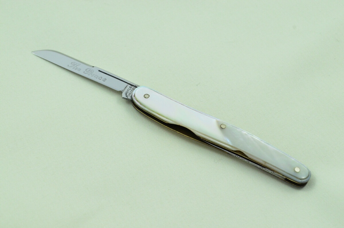 Double Blade Fantastic Carbon Steel Bladed Mother Of Pearl Fully Restored Sheffield Made Pen/Pocket Knife c1900 Maker George Butler - Image 7
