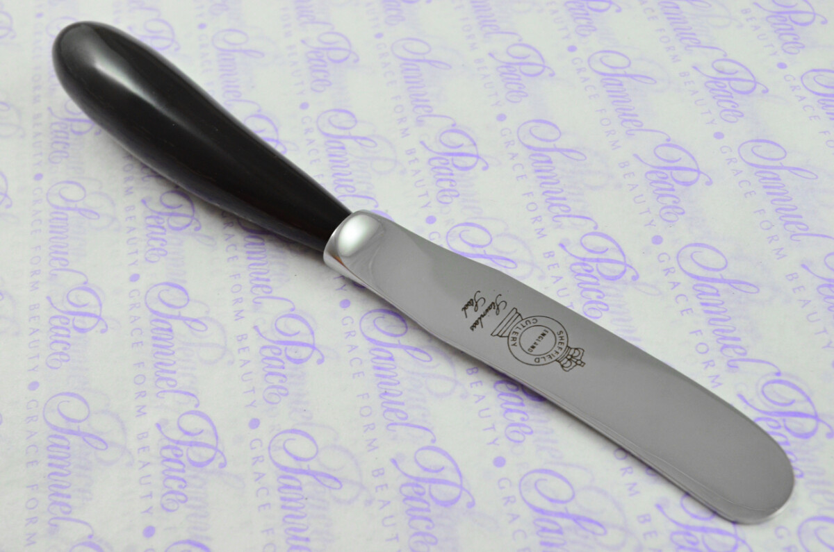 Brand New Genuine Water Buffalo Handle Butter Knife Made in Sheffield England - Image 5