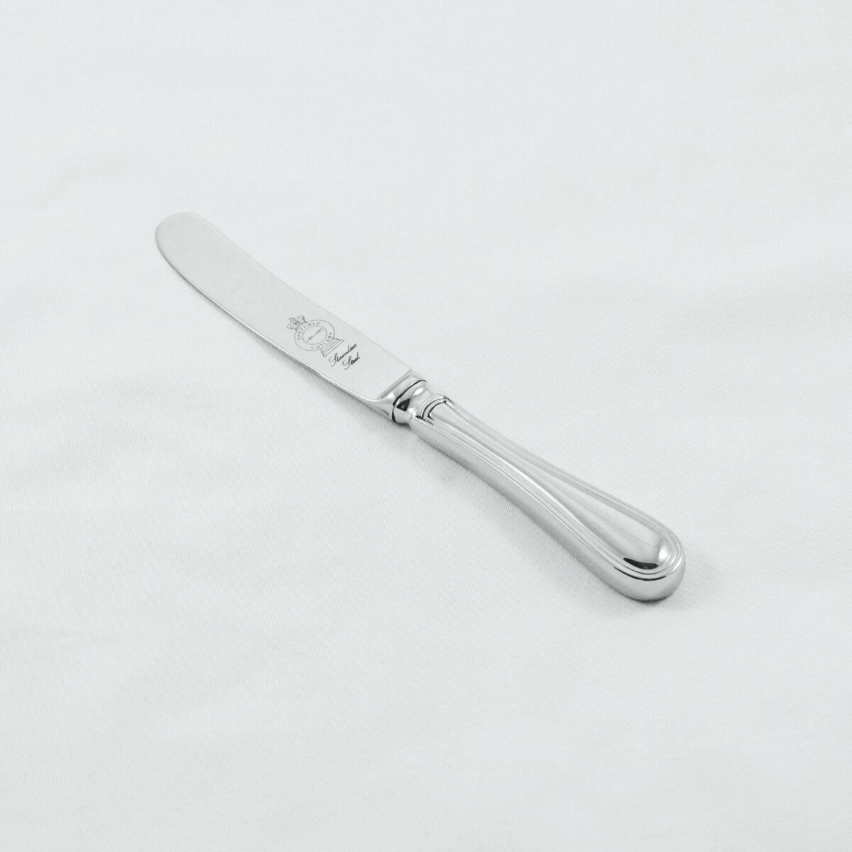 A Old English Thread Pattern Stainless Steel Butter Knife Gift Boxed And Engraved 'Sheffield, England' - Image 3