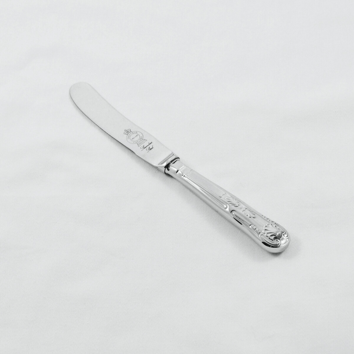 A Kings Pattern Stainless Steel Butter Knife Gift Boxed And Engraved 'Sheffield, England' - Image 2