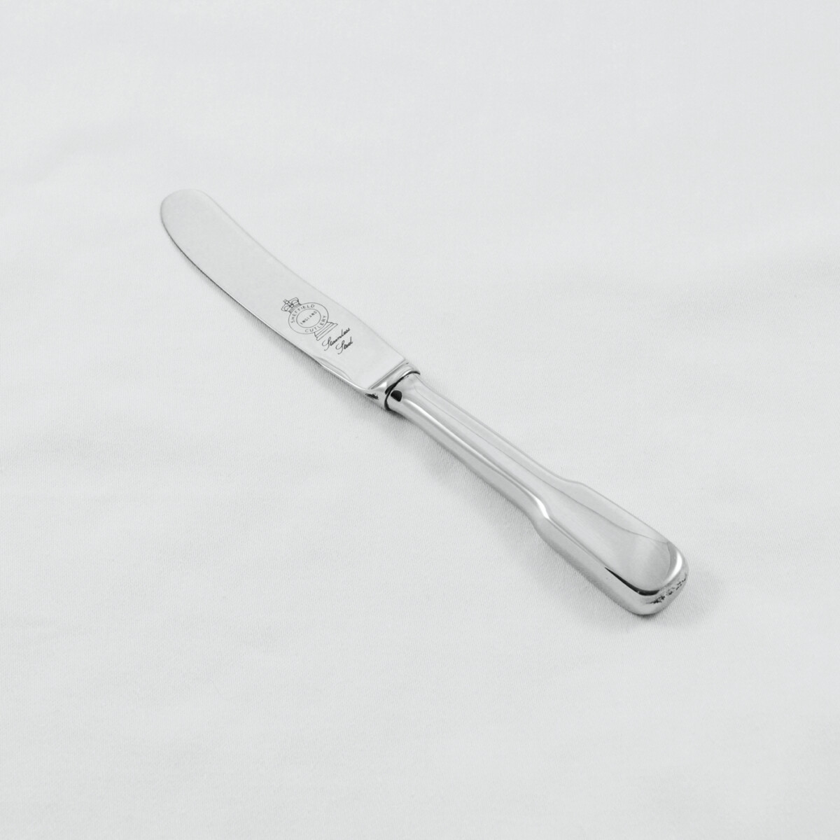 A Fiddle Pattern Stainless Steel Butter Knife Gift Boxed And Engraved 'Sheffield, England' - Image 2