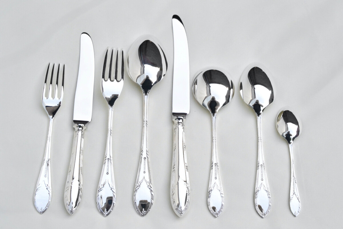 Antique Silver Plated Canteen 4 - Image 3