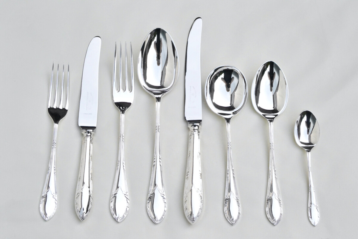 Antique Silver Plated Canteen 4 - Image 2