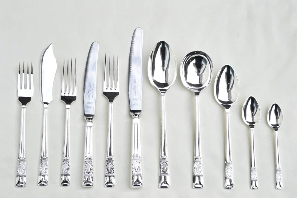 Antique Silver Plated Canteen 5 - Image 3