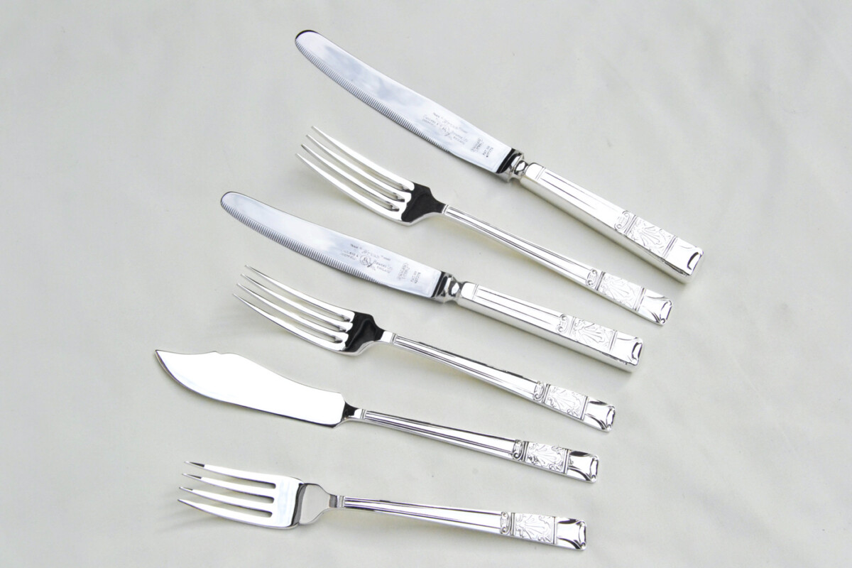 Antique Silver Plated Canteen 5 - Image 7