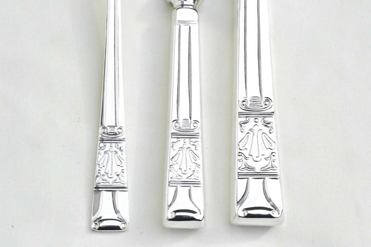 Antique Silver Plated Canteen 5 - Image 4