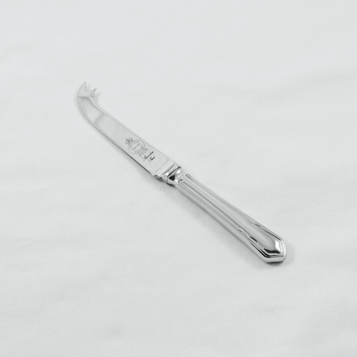 A Dubarry Pattern Stainless Steel Cheese Knife Gift Boxed And Engraved 'Sheffield, England' - Image 2