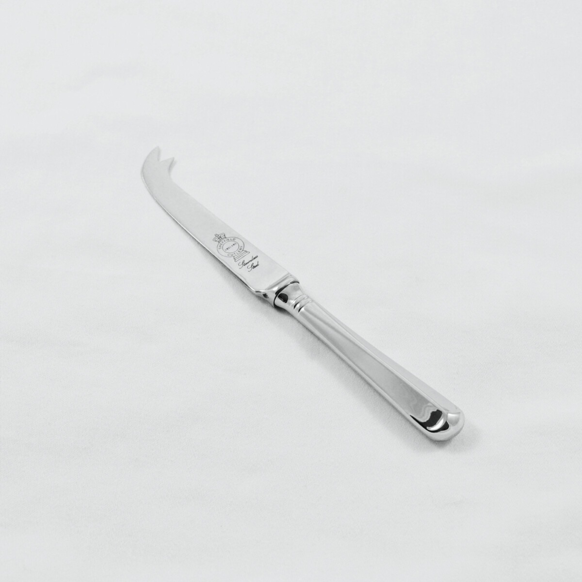 A Rattail Pattern Stainless Steel Cheese Knife Gift Boxed And Engraved 'Sheffield, England' - Image 2