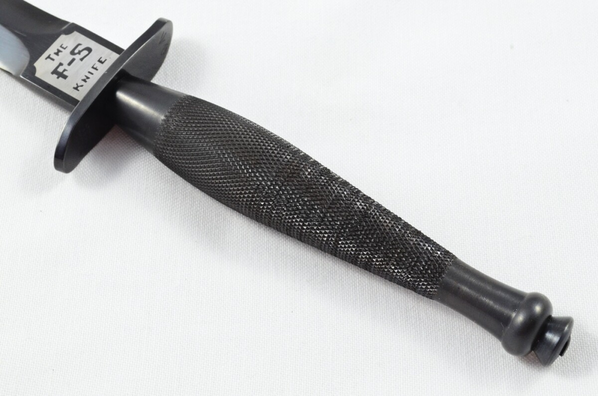 2025 Fairbairn Sykes First Pattern Black Handle Black Blade Commando Knife Made in Sheffield England - Image 5