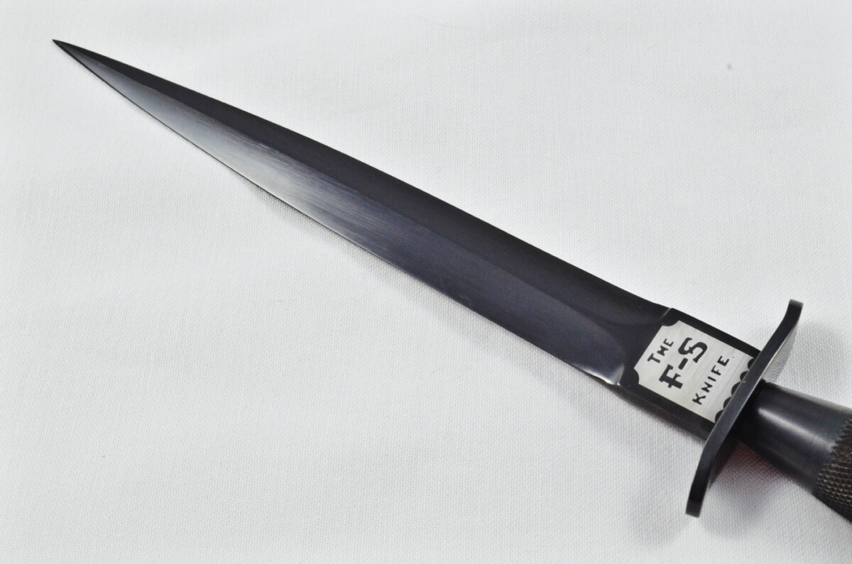 2025 Fairbairn Sykes First Pattern Black Handle Black Blade Commando Knife Made in Sheffield England - Image 6