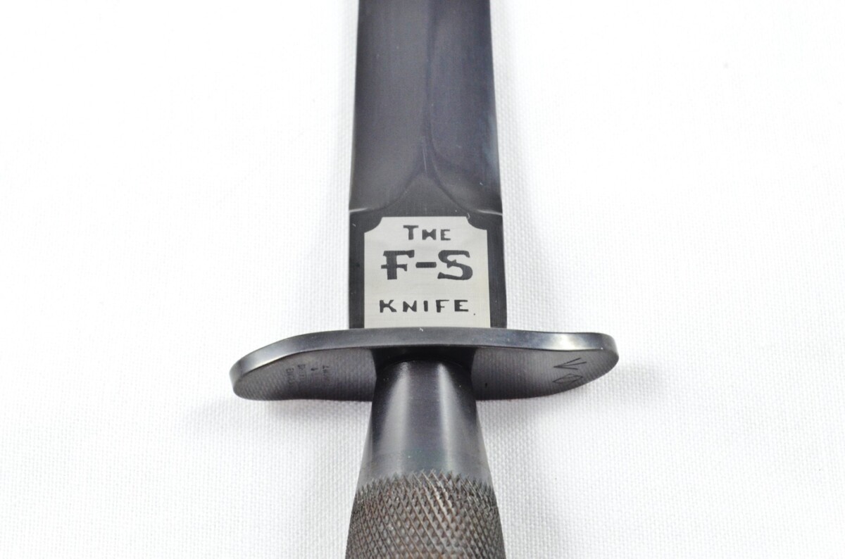 2025 Fairbairn Sykes First Pattern Black Handle Black Blade Commando Knife Made in Sheffield England - Image 7