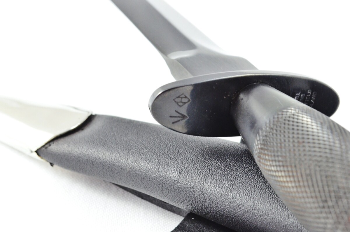 2025 Fairbairn Sykes First Pattern Black Handle Black Blade Commando Knife Made in Sheffield England - Image 9