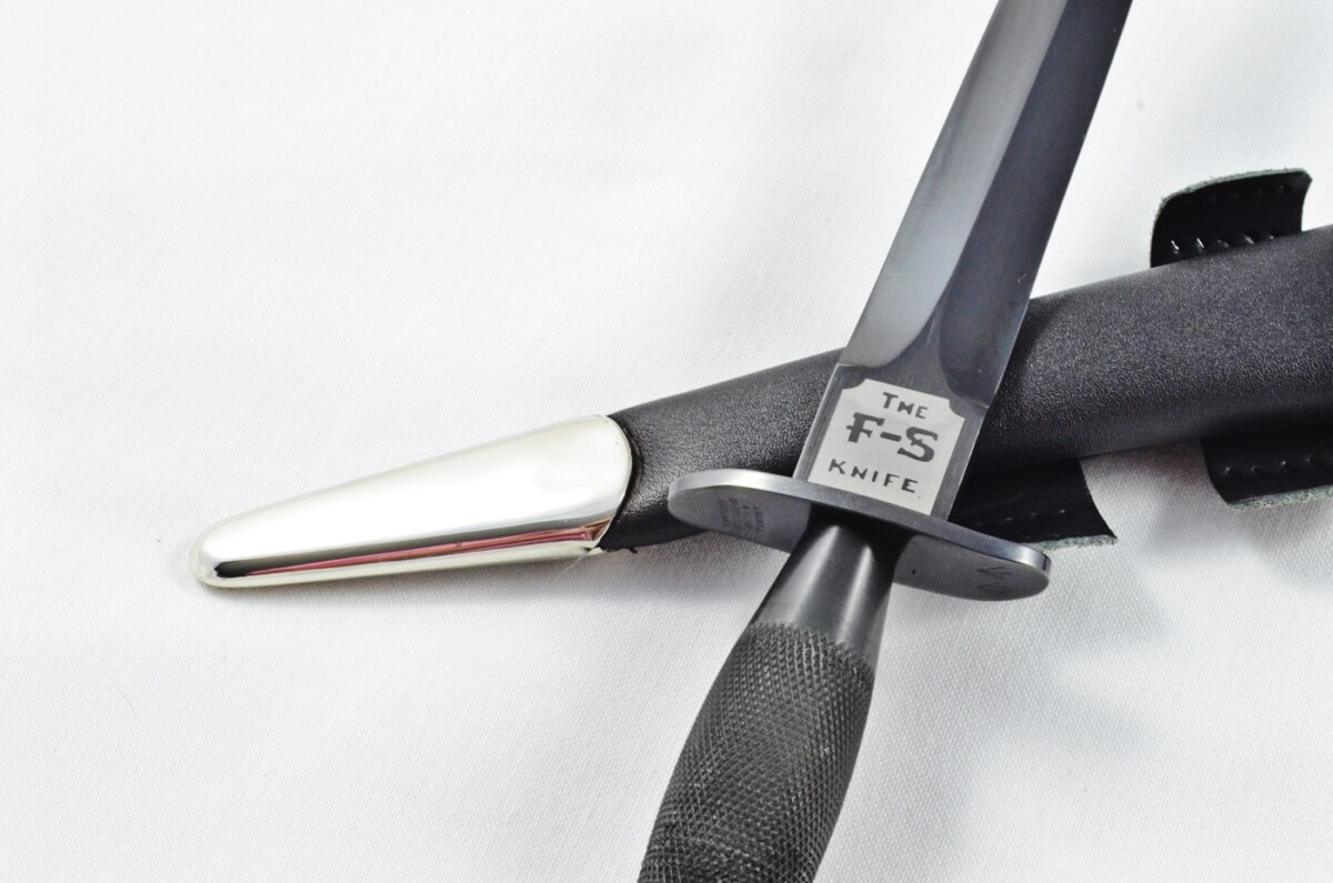 2025 Fairbairn Sykes First Pattern Black Handle Black Blade Commando Knife Made in Sheffield England - Image 2
