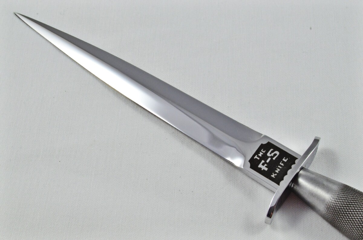 2025 Fairbairn Sykes First Pattern Steel Handle Bright Blade Commando Knife Made in Sheffield England - Image 6