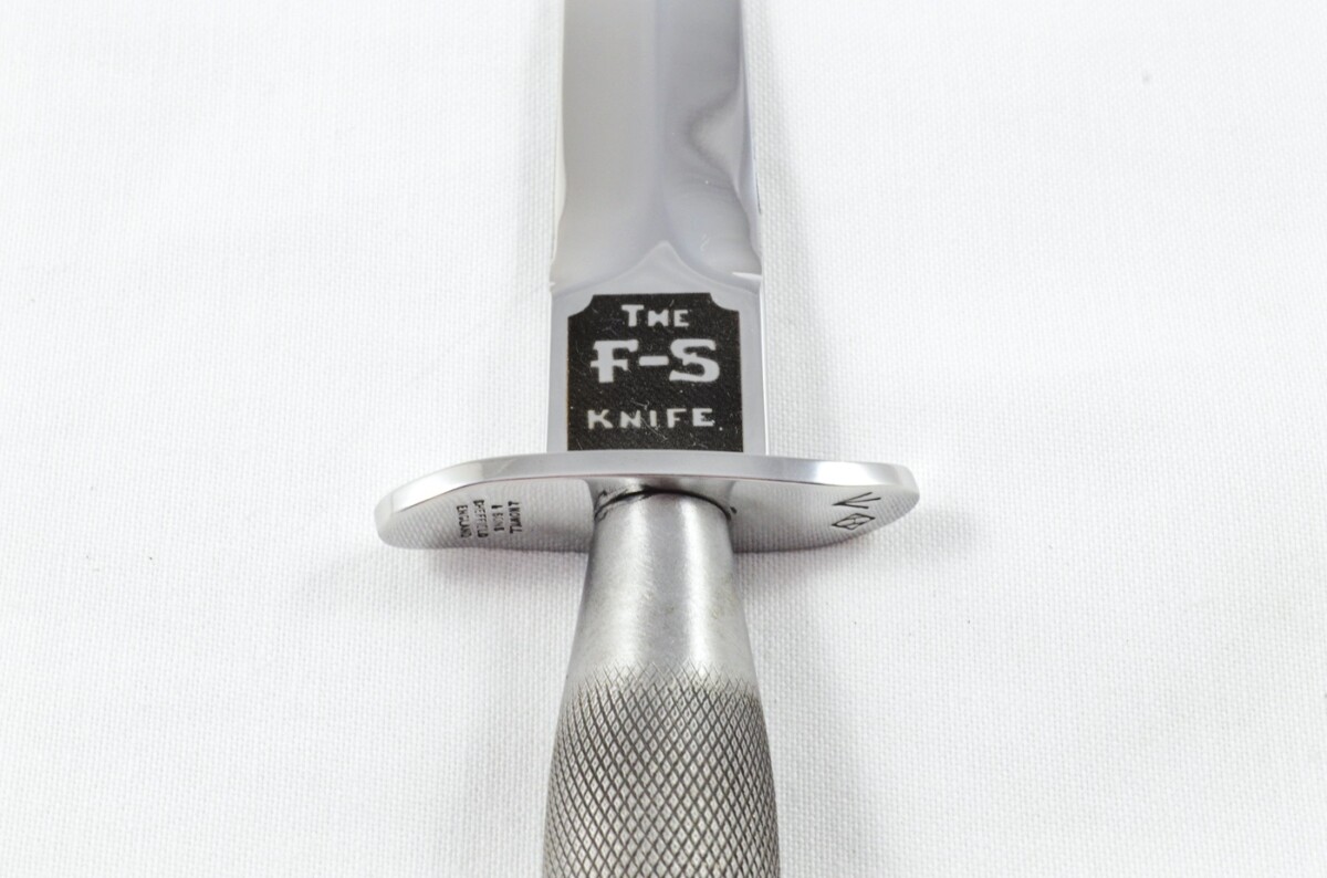 2025 Fairbairn Sykes First Pattern Steel Handle Bright Blade Commando Knife Made in Sheffield England - Image 7