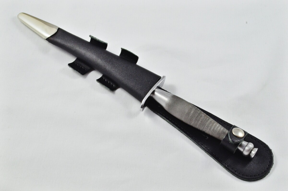 2025 Fairbairn Sykes First Pattern Steel Handle Bright Blade Commando Knife Made in Sheffield England - Image 10