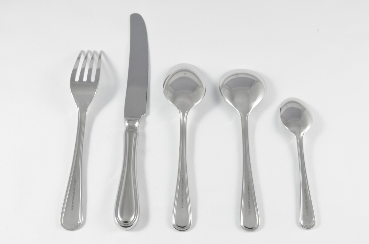 New Old English Thread Pattern 5 Piece place Setting Made in Sheffield England Stainless Steel Cutlery - Image 2