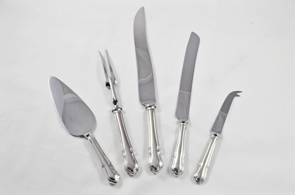 Modern Dubarry Pattern Cooper Ludlam Ltd Sheffield Made Canteen of Cutlery - Stainless Steel - 81 Pieces - Image 3