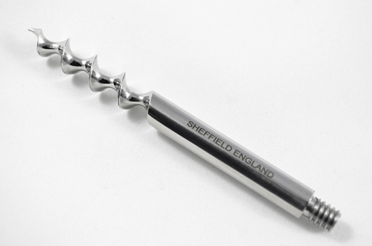 Sheffield Made Stainless Steel Corkscrew