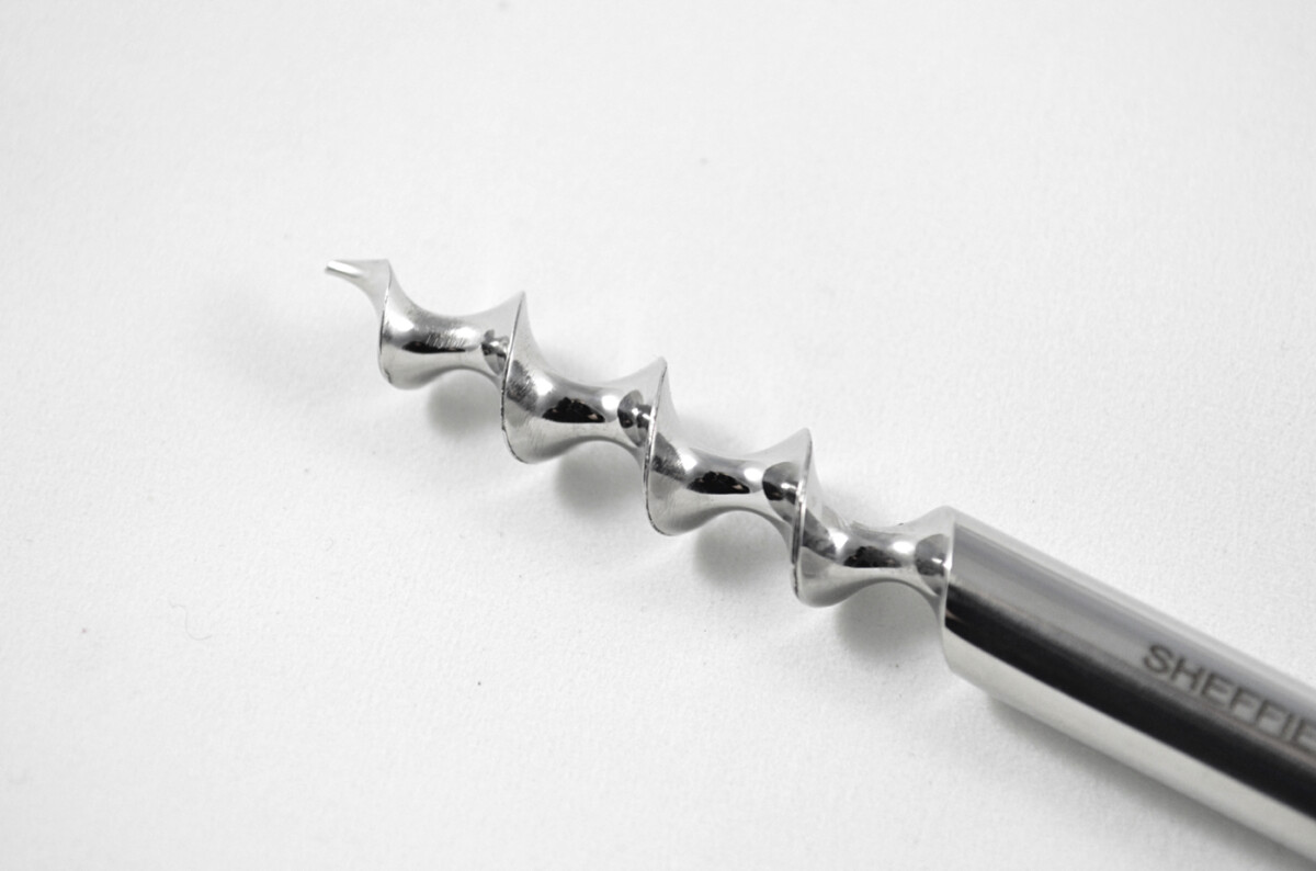 Sheffield Made Stainless Steel Corkscrew - Image 4