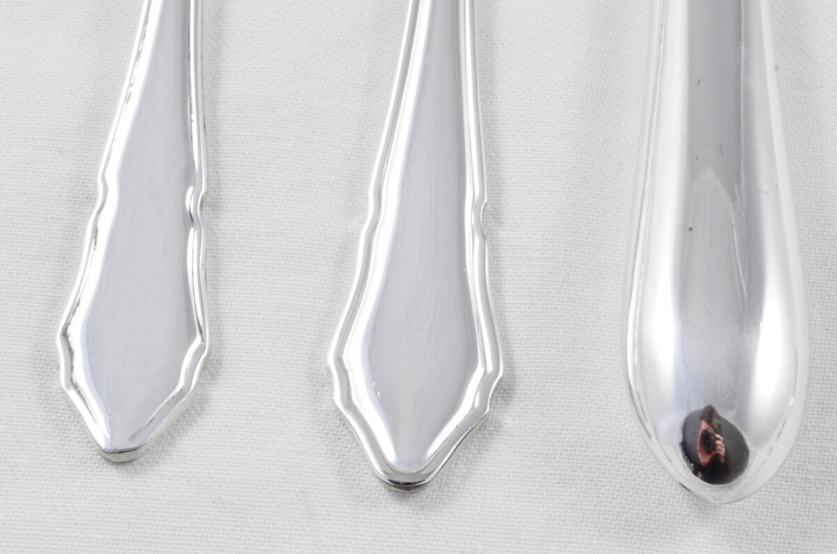 Antique Coronet Pattern Cooper Ludlam Canteen of Cutlery Sheffield - Silver Plated - 50 Pieces - Image 3