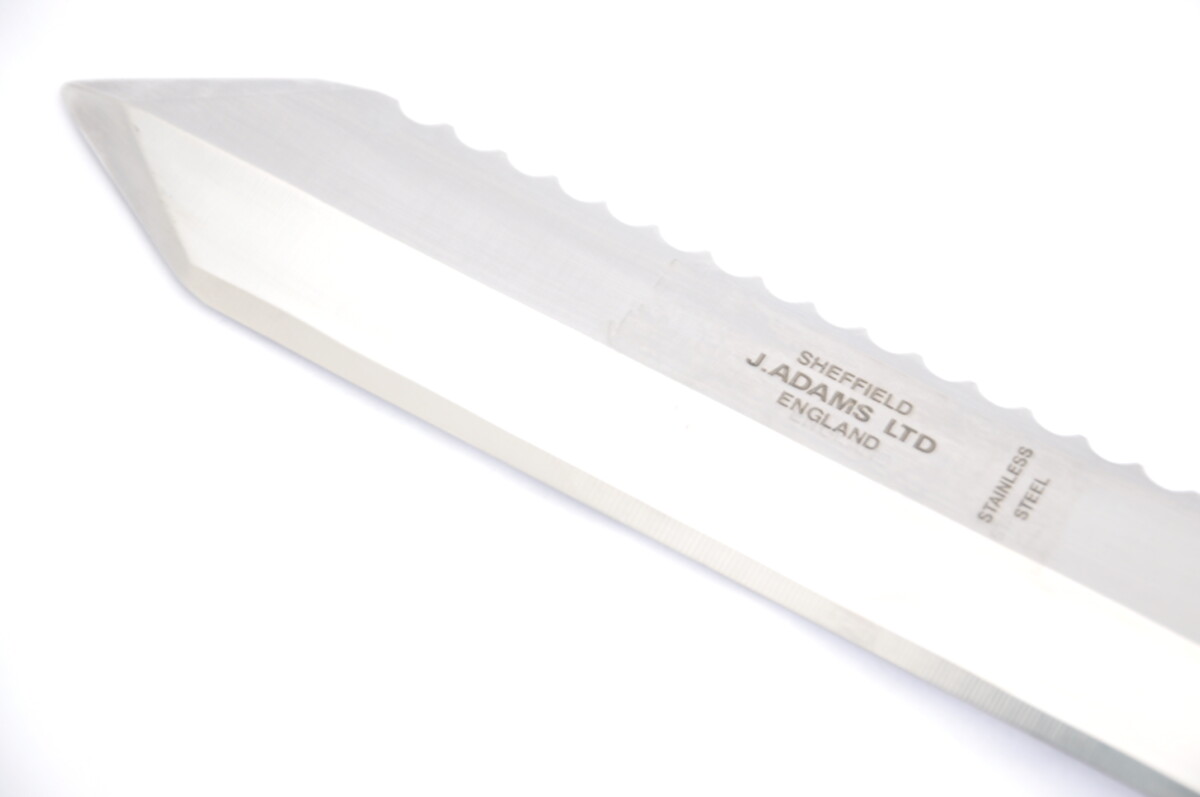 Divers Knife Made In Sheffield Stainless Steel Diamond Blade  - Image 3