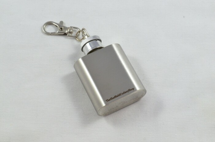Handmade Stainless Steel Small Hip Flask 1 oz With Funnel - Image 4