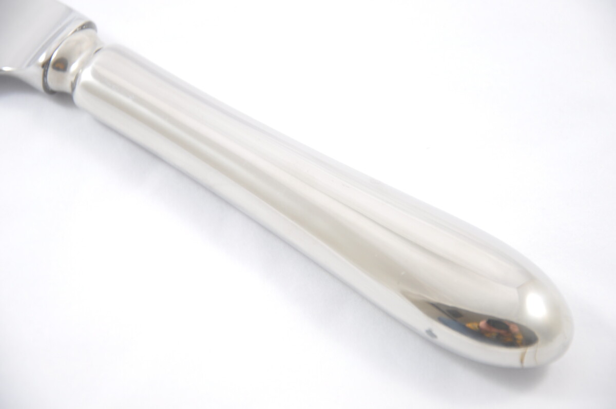 Old English Pattern Stainless Steel Wedding Cake Knife Gift Boxed - Image 2