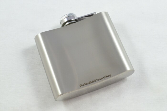 Handmade Stainless Steel Classic Hip Flask 5 oz With Funnel - Image 3