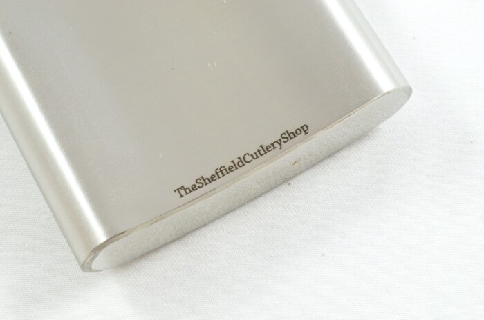 Handmade Stainless Steel Large Hip Flask 6 oz With Funnel - Image 4