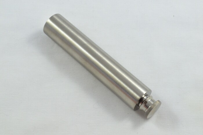 Handmade Stainless Steel Ladies' Hip Flask 2oz With Funnel - Image 3
