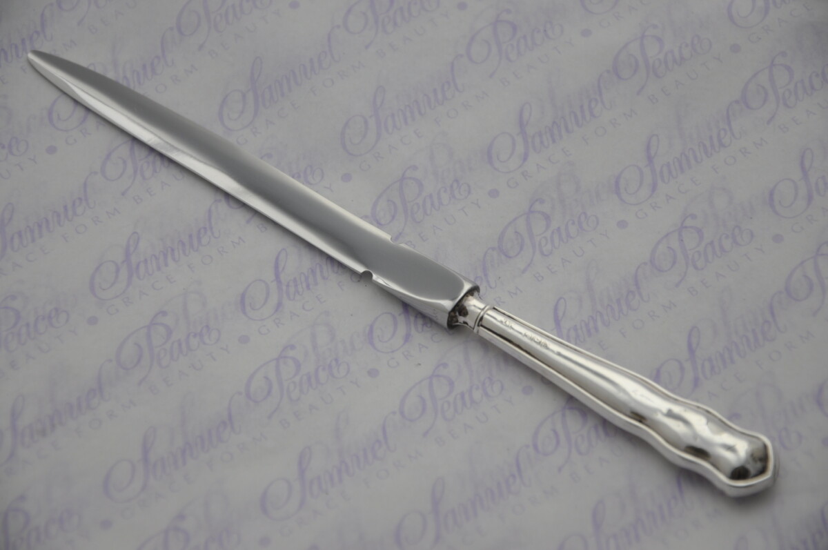 John Yates Dubarry Pattern Sterling Silver Letter Opener Sheffield 1927