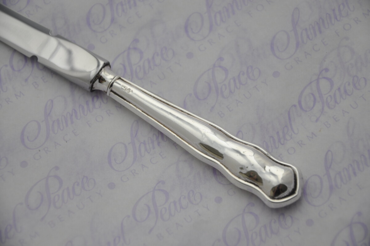 John Yates Dubarry Pattern Sterling Silver Letter Opener Sheffield 1927 - Image 5