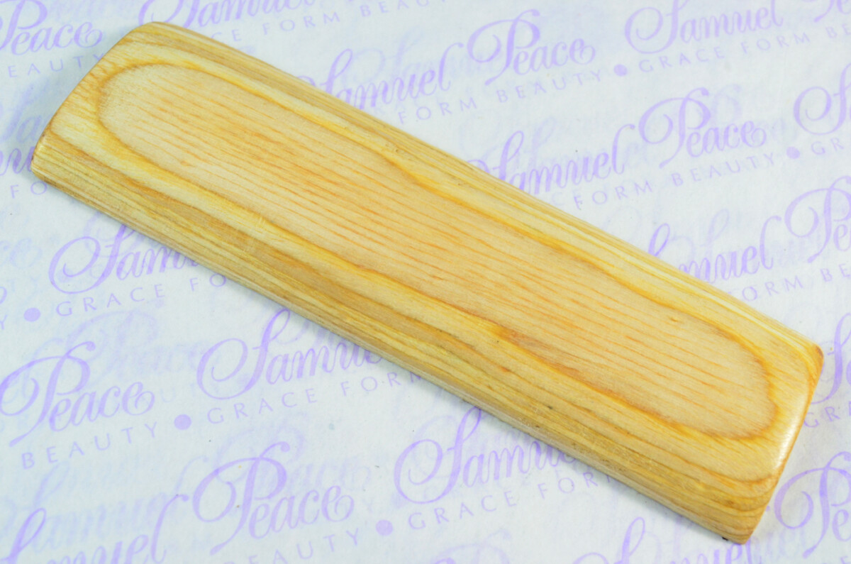 Pair of Natural Birch Laminated Wood Knife Scales Knife Making Parts Wood Blanks - Image 3